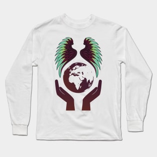 You Are The World Our Planet Earth Long Sleeve T-Shirt